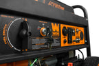 WEN 4,750-Watt 120V/240V Dual Fuel Portable Generator with Wheel Kit and Electric Start (DF475T) Gronata