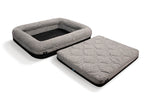Bedgear Performance Dog Bed - Medium/Large - Durable Pet Bed with Washable Cover - Removable Pad for Travel Gronata