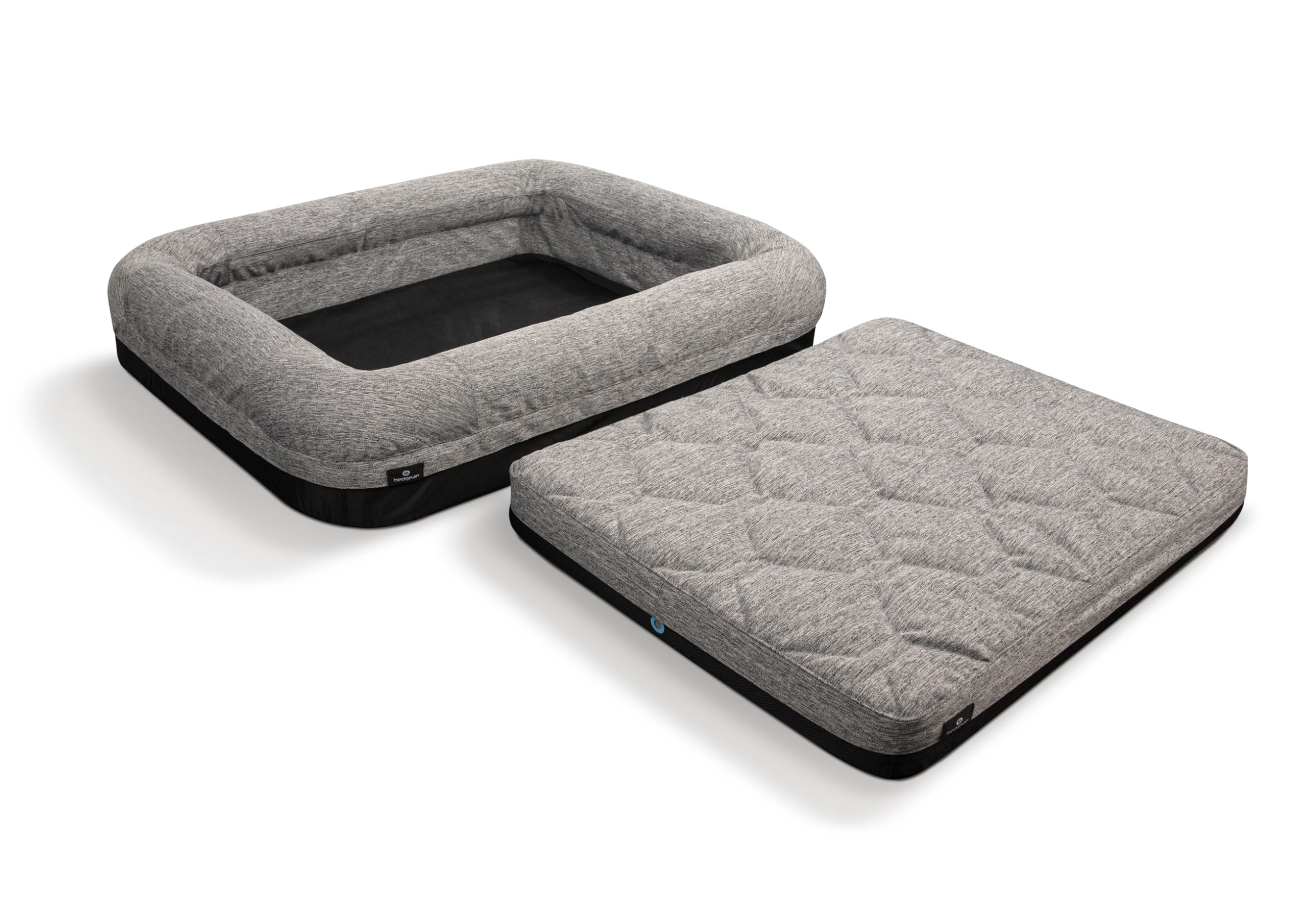 Bedgear Performance Dog Bed - Medium/Large - Durable Pet Bed with Washable Cover - Removable Pad for Travel Gronata