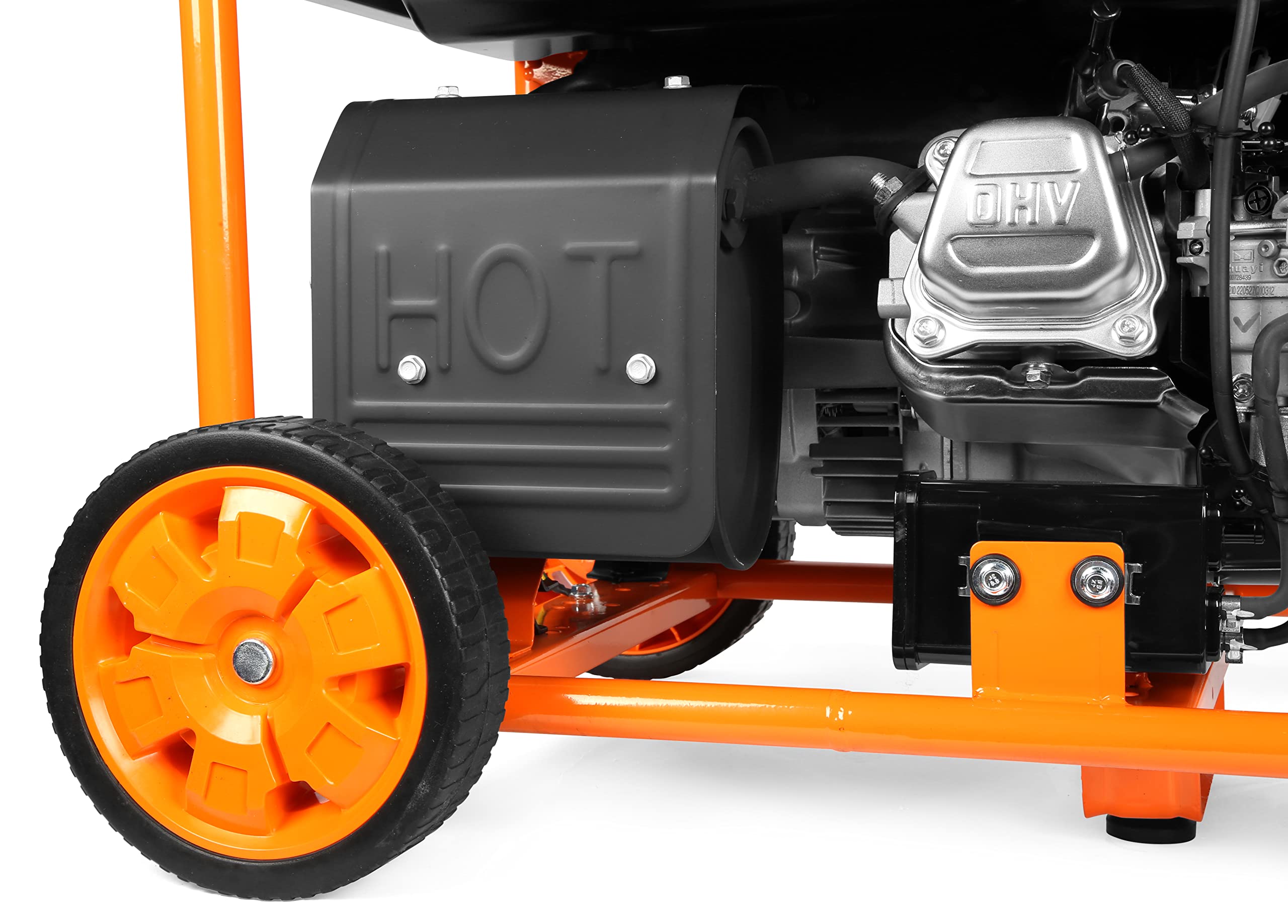 WEN DF472X 4750-Watt 120-Volt/240-Volt Dual Fuel Portable Generator with CO Shutdown Sensor Gronata