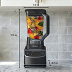 Ninja Professional Blender | Smoothie Blending, Drink Mixer, Grinder, Ice Crusher, Frozen Fruit Blending | 1000W Power, Total Crushing Technology, XL 72-oz. Pitcher | Black & Grey | BL610 Gronata