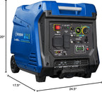 Westinghouse 5000 Peak Watt Super Quiet Dual Fuel Portable Inverter Generator, Wheel & Handle Kit, Gas & Propane Powered, RV Ready, CO Sensor, Parallel Capable Gronata