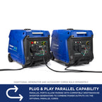 Westinghouse iGen4500DF Super Quiet Dual Fuel Portable Inverter Generator, 4500 Peak Watts & 3700 Rated Watts, Remote Electric Start, Gas & Propane Powered, RV Ready 30A Outlet, Parallel Capable Gronata