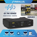 Champion Power Equipment 100594 1638-Wh Power Station 3200/1600-Watt Portable Lithium-Ion Battery Solar Generator Gronata