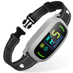 FAFAFROG Dog Bark Collar, Rechargeable Smart Collar, Anti Barking Training Collar with 5 Adjustable Sensitivity Beep Vibration, Bark Collar for Large Medium Small Dogs (Black) Gronata