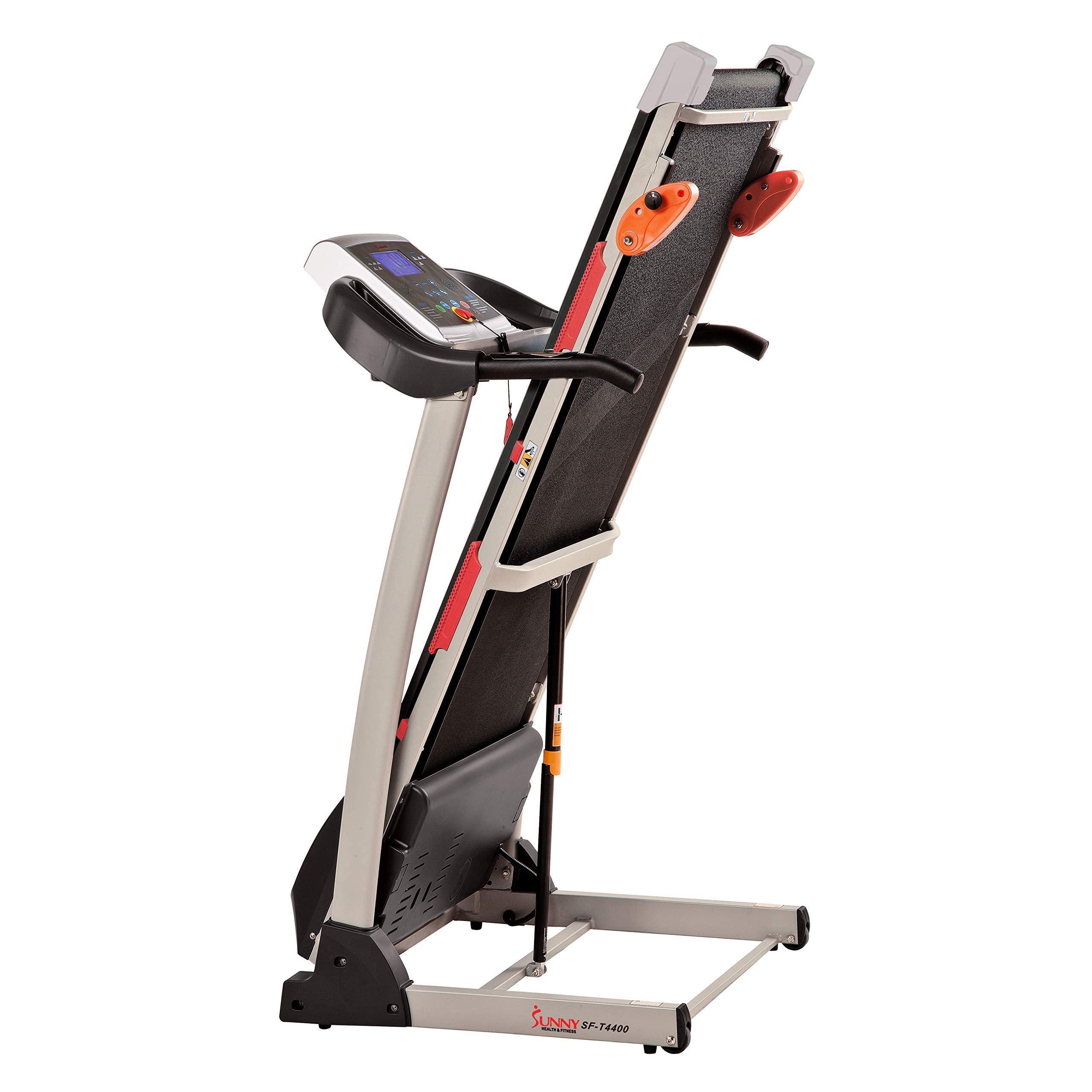 Sunny Health & Fitness Active 400 Smart Auto Incline Treadmill – Foldable Running Machine w/Bluetooth, Wi-Fi, 12% Incline, Shock Absorption & SunnyFit Fitness App - SF-T724012 Gronata