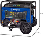 Westinghouse 4650 Peak Watt Dual Fuel Portable Generator, Remote Electric Start with Auto Choke, RV Ready 30A Outlet, Gas & Propane Powered Gronata