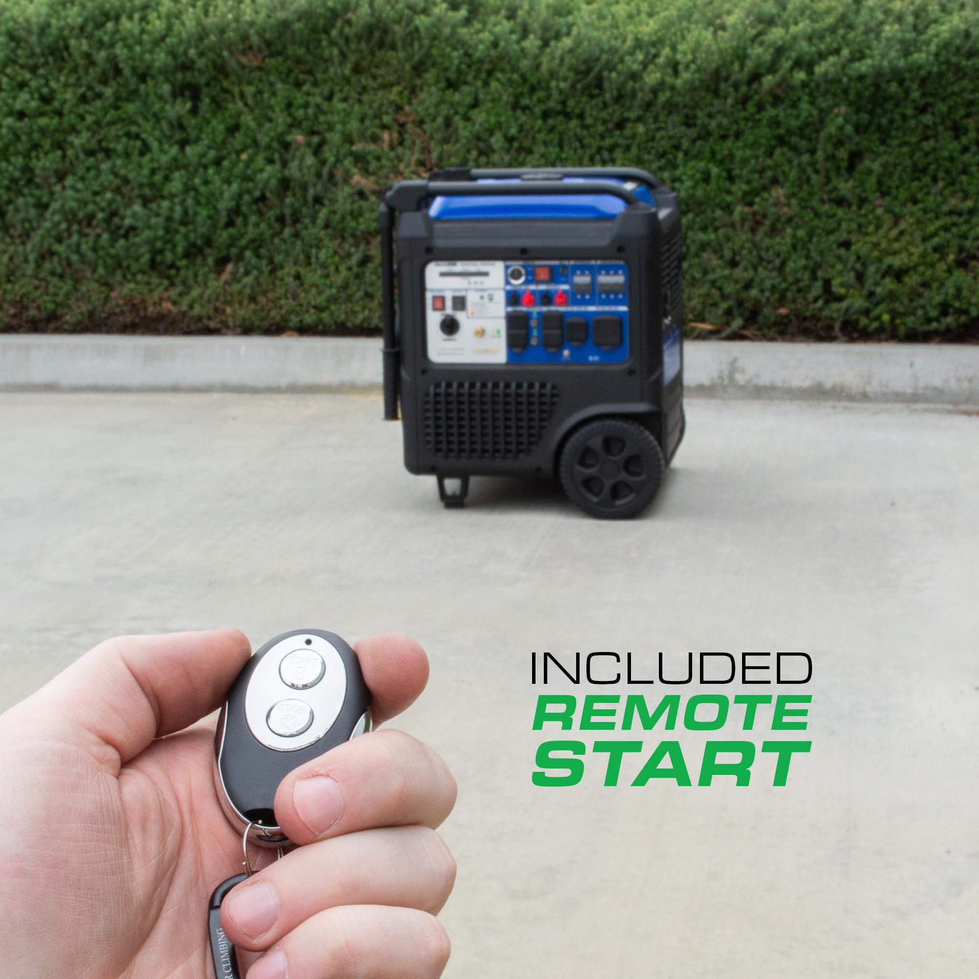 DuroMax XP16000iH 16,000-Watt Dual Fuel Portable Digital Inverter Generator - Gas & Propane, Remote Electric Start, Whole Home Power Backup, Transfer Switch Ready, RV & Emergency Ready Gronata
