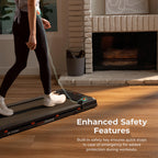 Sunny Health & Fitness Active 400 Smart Auto Incline Treadmill – Foldable Running Machine w/Bluetooth, Wi-Fi, 12% Incline, Shock Absorption & SunnyFit Fitness App - SF-T724012 Gronata