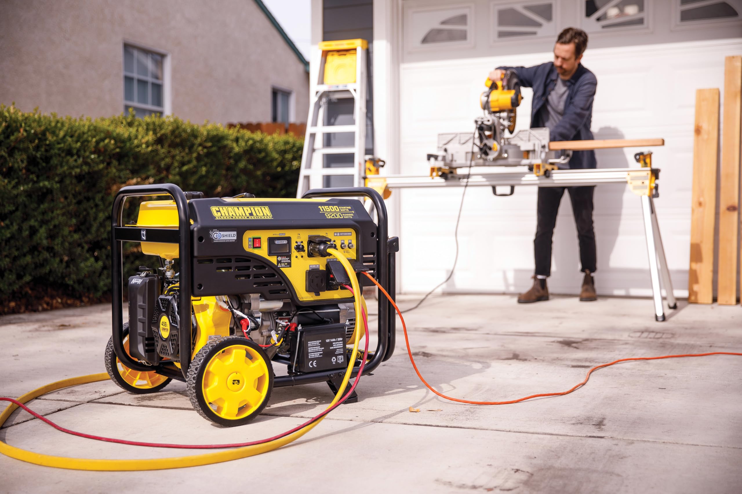 Champion Power Equipment 11,500-Watt Electric Start Home Backup Portable Generator with Free 3-Year Warranty Gronata