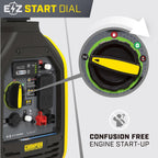 Champion Power Equipment 2500-Watt Dual Fuel Portable Inverter Generator with Quiet Technology and CO Shield Gronata