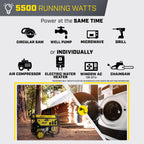 Champion Power Equipment 6875-Watt Portable Generator with Free 3-Year Warranty Gronata