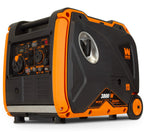 WEN DF451i Super Quiet 4500-Watt Electric Start Dual Fuel RV-Ready Portable Inverter Generator with Fuel Shut-Off Gronata