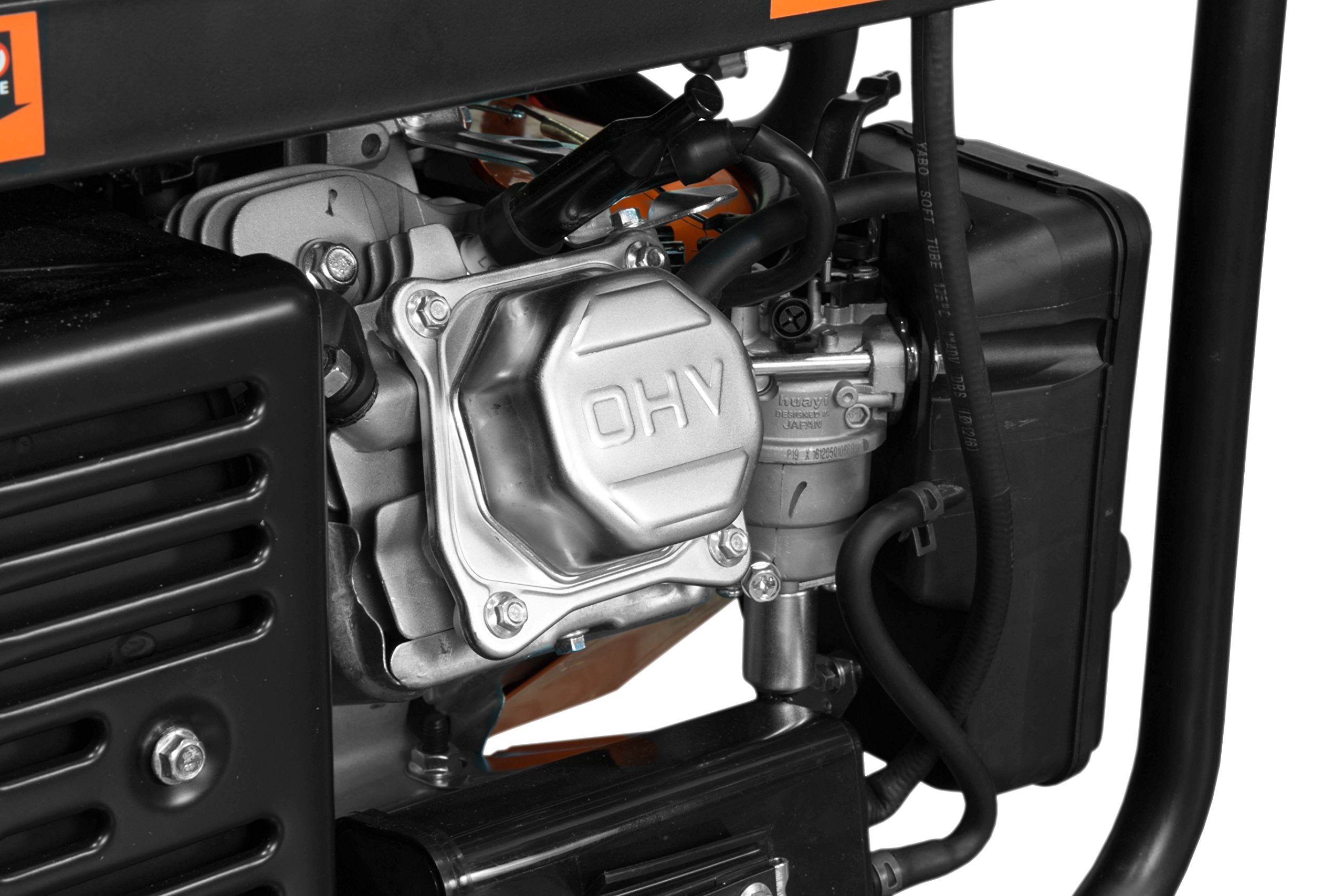WEN 4,750-Watt 120V/240V Dual Fuel Portable Generator with Wheel Kit and Electric Start (DF475T) Gronata