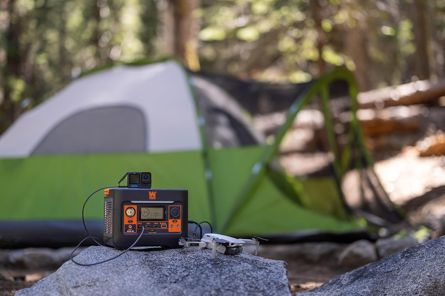 WEN 300-Watt 269Wh Lithium-Ion Power Station and Battery-Powered Inverter Generator (PP300i) Gronata