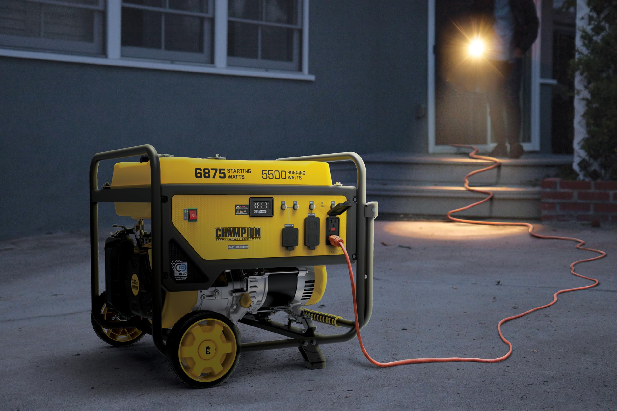 Champion Power Equipment 6875-Watt Portable Generator with Free 3-Year Warranty Gronata