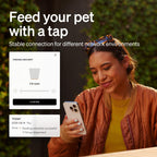 PETLIBRO Automatic Cat Feeder, 5G WiFi Automatic Dog Food Dispenser with Freshness Preservation, 5L Timed Pet Feeder with Low Food Sensor, Up to 10 Meals Per Day Gronata