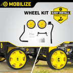 Champion Power Equipment 40065 Wheel Kit with Folding Handle and Never Flat Tires, for 2800-4750-Watt Generators, Black Gronata