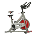 Sunny Health & Fitness Indoor Cycling Exercise Bike with SPD pedals - SF-B1509, White, 47 L x 20 W x 47 5 H Gronata
