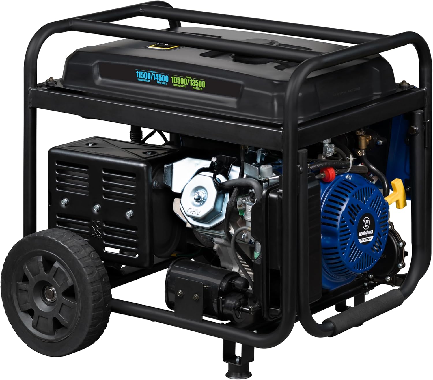 Westinghouse Outdoor Power Equipment 14500 Peak Watt Dual Fuel Home Backup Portable Generator, Remote Electric Start, Transfer Switch Ready, Gas and Propane Powered Gronata