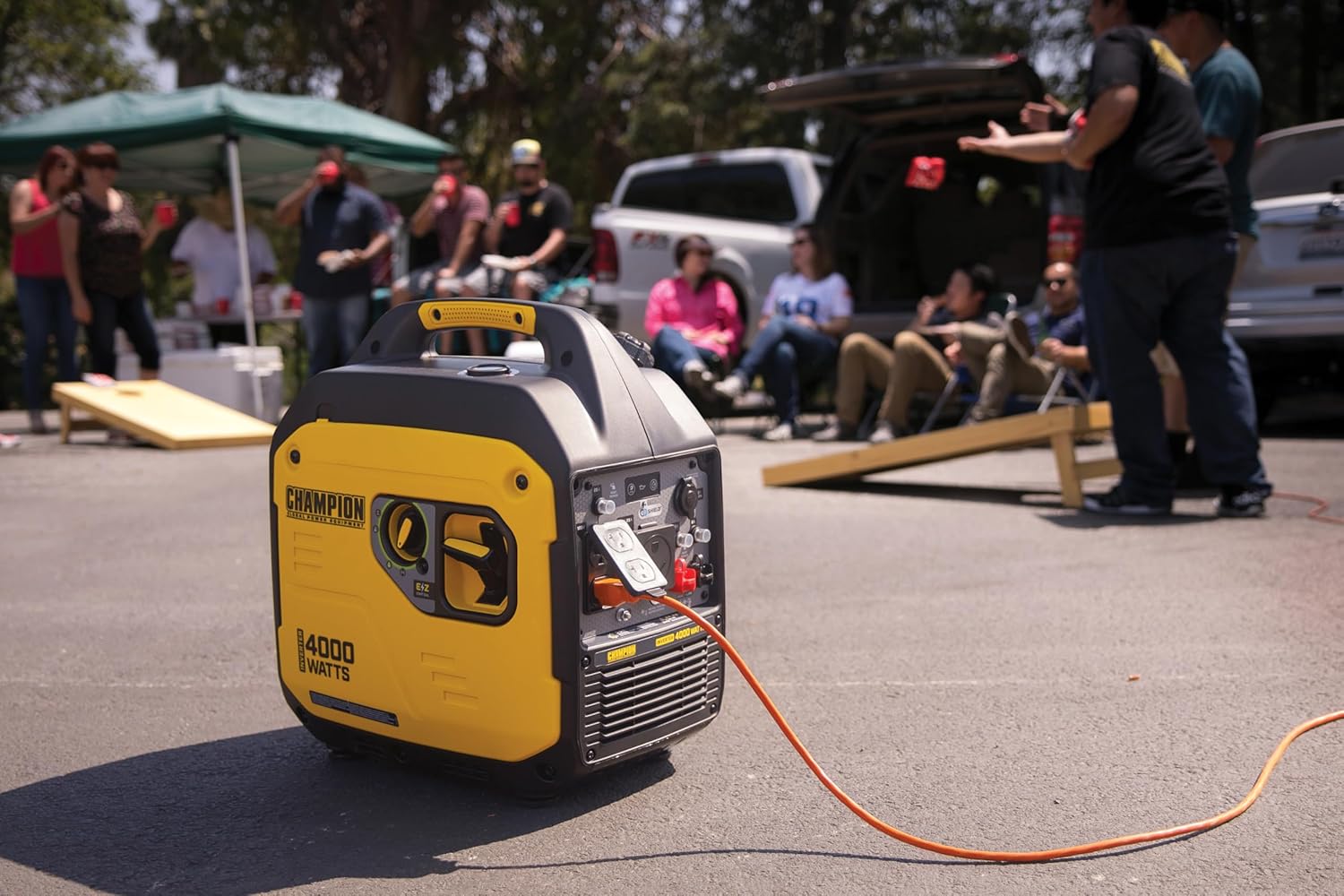 Champion Power Equipment 4000-Watt RV Ready Portable Inverter Generator with Quiet Technology and Free 3-Year Warranty Gronata
