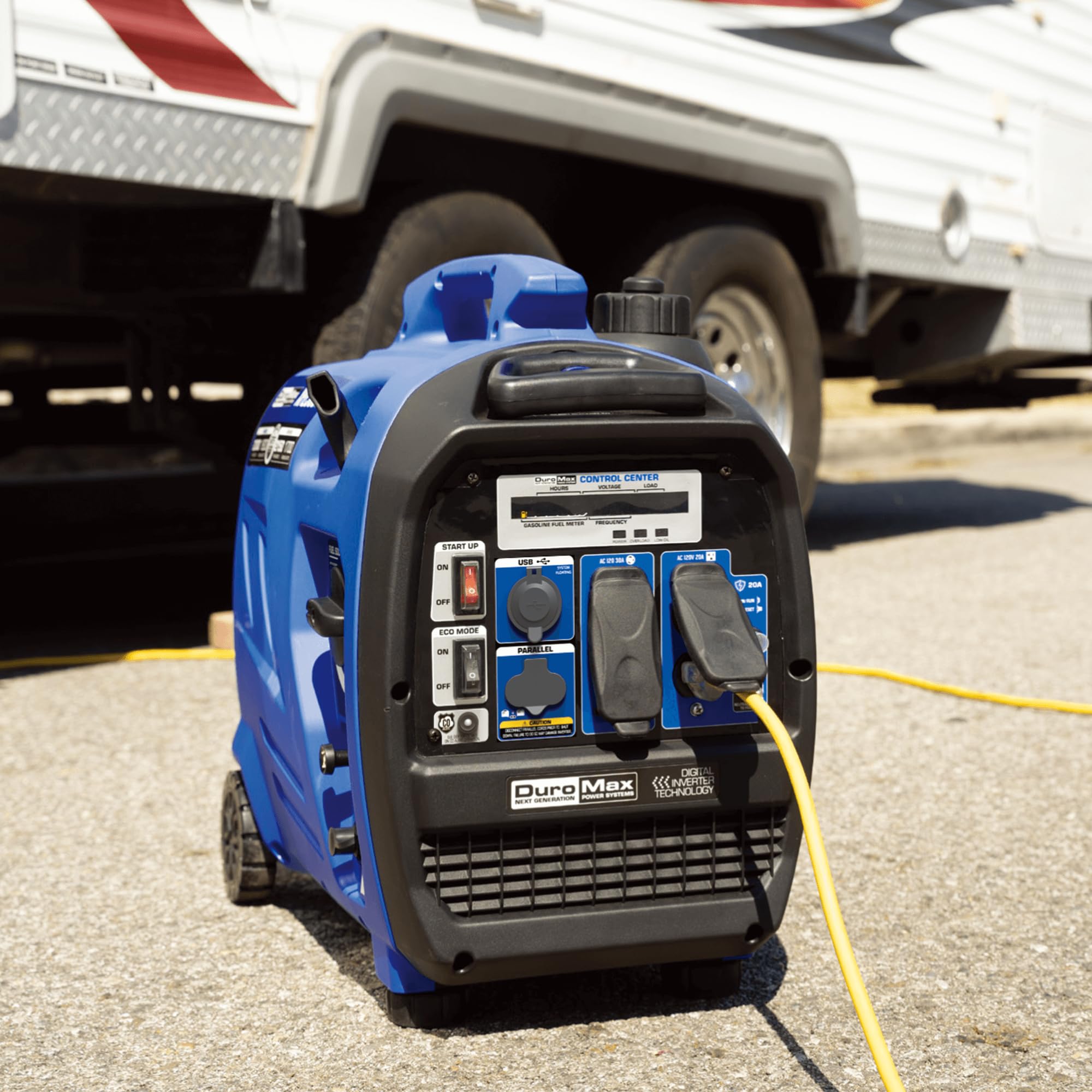 DuroMax XP16000iH 16,000-Watt Dual Fuel Portable Digital Inverter Generator - Gas & Propane, Remote Electric Start, Whole Home Power Backup, Transfer Switch Ready, RV & Emergency Ready Gronata