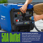 Westinghouse 8200 Peak Watt Tri-Fuel Portable Inverter Generator, Remote Electric Start, Transfer Switch Ready, Gas, Propane, Natural Gas, Low THD, Safe for Electronics, Parallel Capable, CO Sensor Gronata