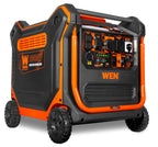 WEN 11,000-Watt 120V/240V Dual Fuel Portable Generator with Wheel Kit and Electric Start (DF1100T) Gronata