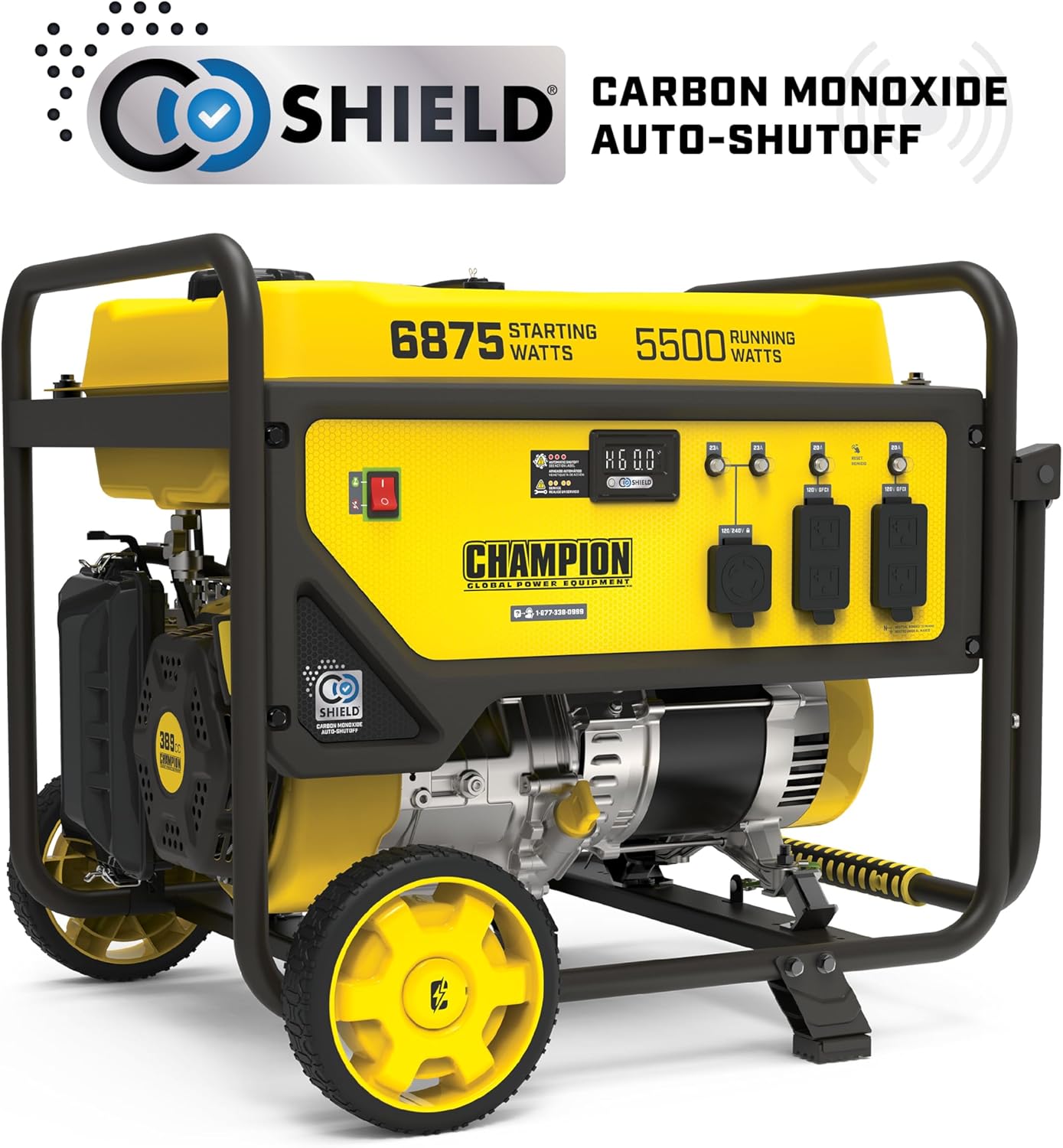 Champion Power Equipment 6875-Watt Portable Generator with Free 3-Year Warranty Gronata