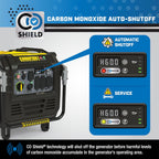Champion Power Equipment 8500-Watt Electric Start Dual Fuel Home Backup Portable Inverter Generator with Quiet Technology and CO Shield Gronata