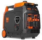 WEN Quiet and Lightweight 4800-Watt Dual Fuel RV-Ready Electric Start Portable Inverter Generator with Fuel Shut Off and CO Watchdog (DF480iX) Gronata