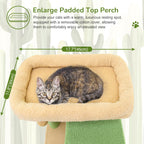 Globlazer Heavy Duty Cat Tree, 70 inch Sturdy Cat Tree for Indoor Cats Extra Large Cat Tower with Scratching Post, Hammock, Cat Condo for Adult Cats Kittens, F70 Pro, Light Grey Gronata