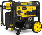 Champion Power Equipment 10,000-Watt Electric Start Home Backup Portable Open Frame Inverter Generator with Quiet Technology and Free 3-Year Warranty Gronata