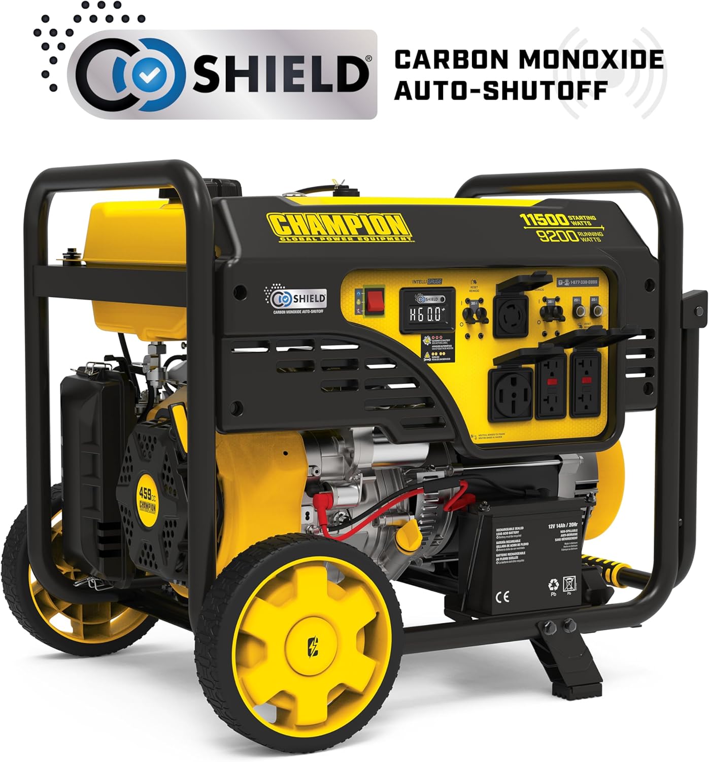 Champion Power Equipment 11,500-Watt Electric Start Home Backup Portable Generator with Free 3-Year Warranty Gronata