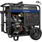 Westinghouse 28000 Peak Watt Home Backup Portable Generator, Electric Start with Auto Choke, Transfer Switch Ready 30A & 50A Outlets, Gas Powered,Blue Gronata