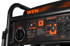 WEN 11,000-Watt 120V/240V Dual Fuel Portable Generator with Wheel Kit and Electric Start (DF1100T) Gronata