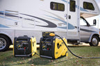 Champion Power Equipment 4500-Watt Electric Start Dual Fuel RV Ready Portable Inverter Generator with Quiet Technology and Free 3-Year Warranty Gronata