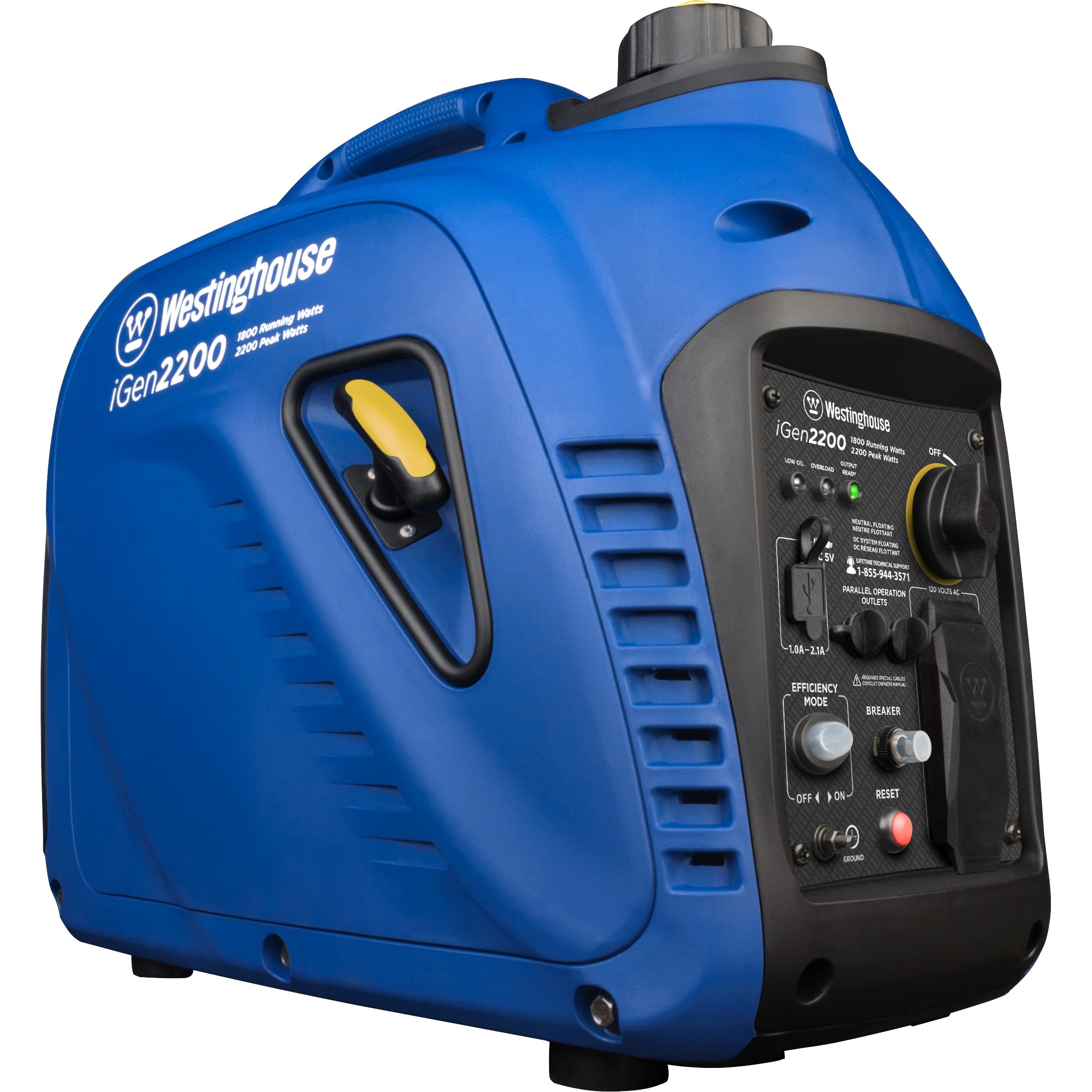 Westinghouse 2800 Peak Watt Super Quiet & Lightweight Portable Inverter Generator, Gas Powered, Parallel Capable, Long Run Time Gronata