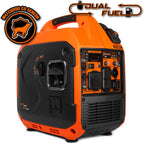 WEN Quiet and Lightweight 3600-Watt Dual Fuel RV-Ready Portable Inverter Generator with Fuel Shut Off and CO Watchdog (DF360iX) Gronata