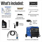 Westinghouse 12000 Peak Watt Tri-Fuel Portable Inverter Generator, Remote Start, Transfer Switch Ready, Gas/Propane/Natural Gas Powered, Low THD, Safe for Electronics, Parallel Capable, CO Sensor Gronata