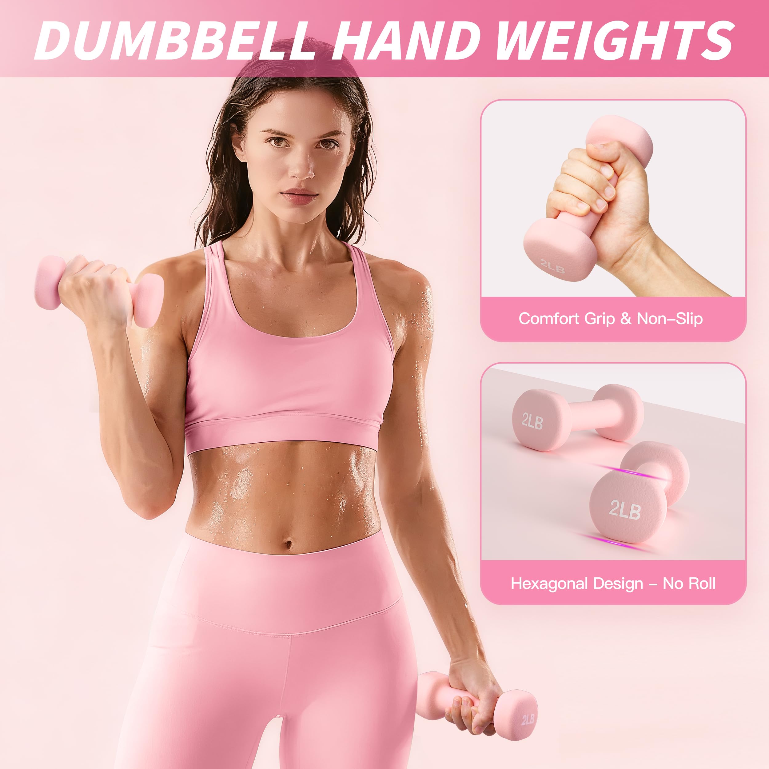 NANATI Pilates Kit 19PCS,Pilates Essentials Kit for Women,Pilates Equipment with 14.5" Pilates Ring and Ball,8 Resistance Bands,Ankle Weights,Sliders & Grip Socks Accessories for Starter Home Workouts Gronata