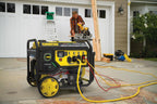 Champion Power Equipment 9375-Watt Dual Fuel Portable Generator with Electric Start and Free 3-Year Warranty Gronata
