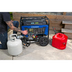 Westinghouse 9500 Peak Watt Dual Fuel Home Backup Portable Generator, Electric Start, Transfer Switch Ready, Gas & Propane Powered, CO Sensor Gronata