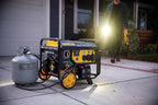 Champion Power Equipment 4750-Watt Electric Start Dual Fuel RV Ready Portable Generator with Free 3-Year Warranty, CARB Compliant Gronata