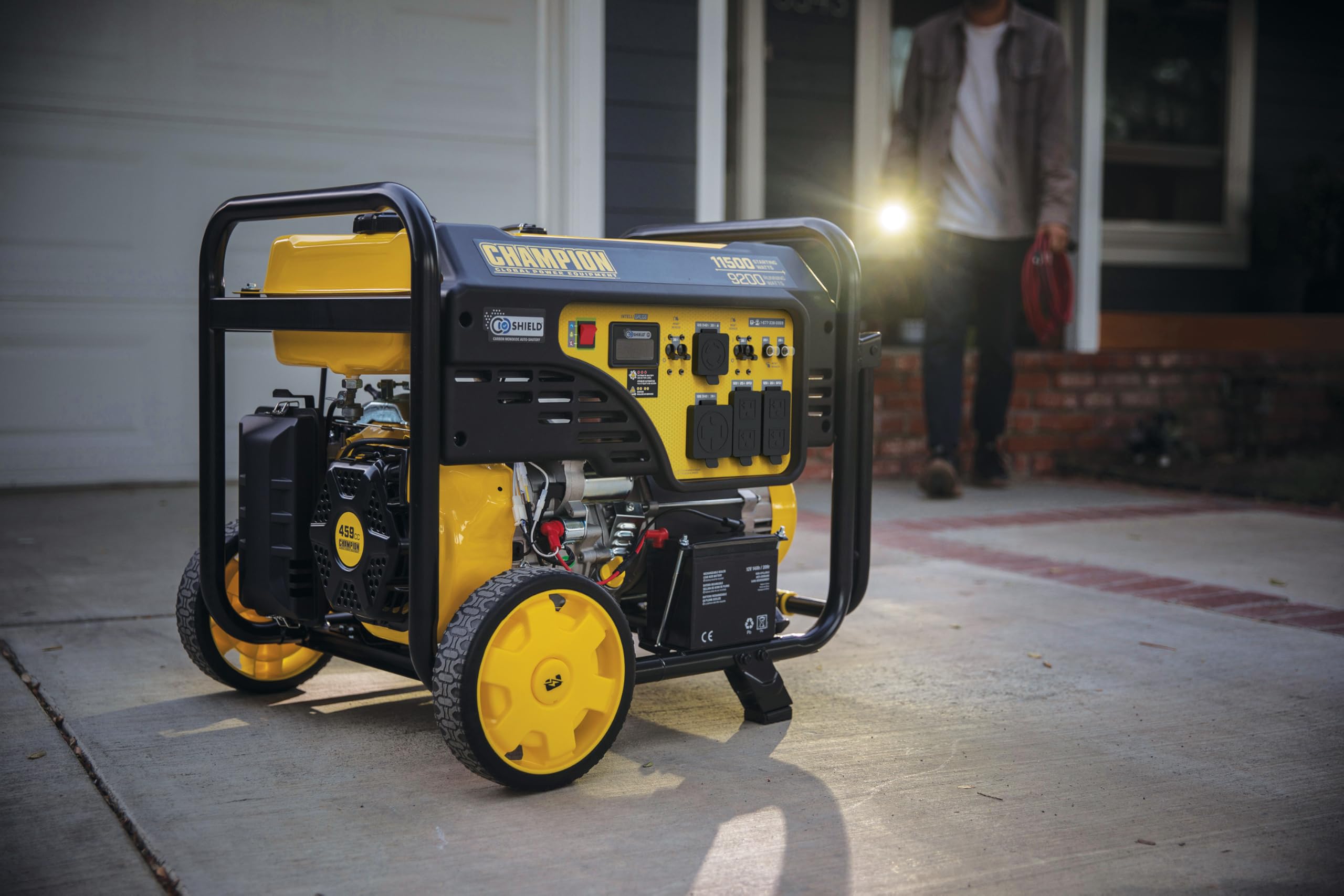 Champion Power Equipment 11,500-Watt Electric Start Home Backup Portable Generator with Free 3-Year Warranty Gronata