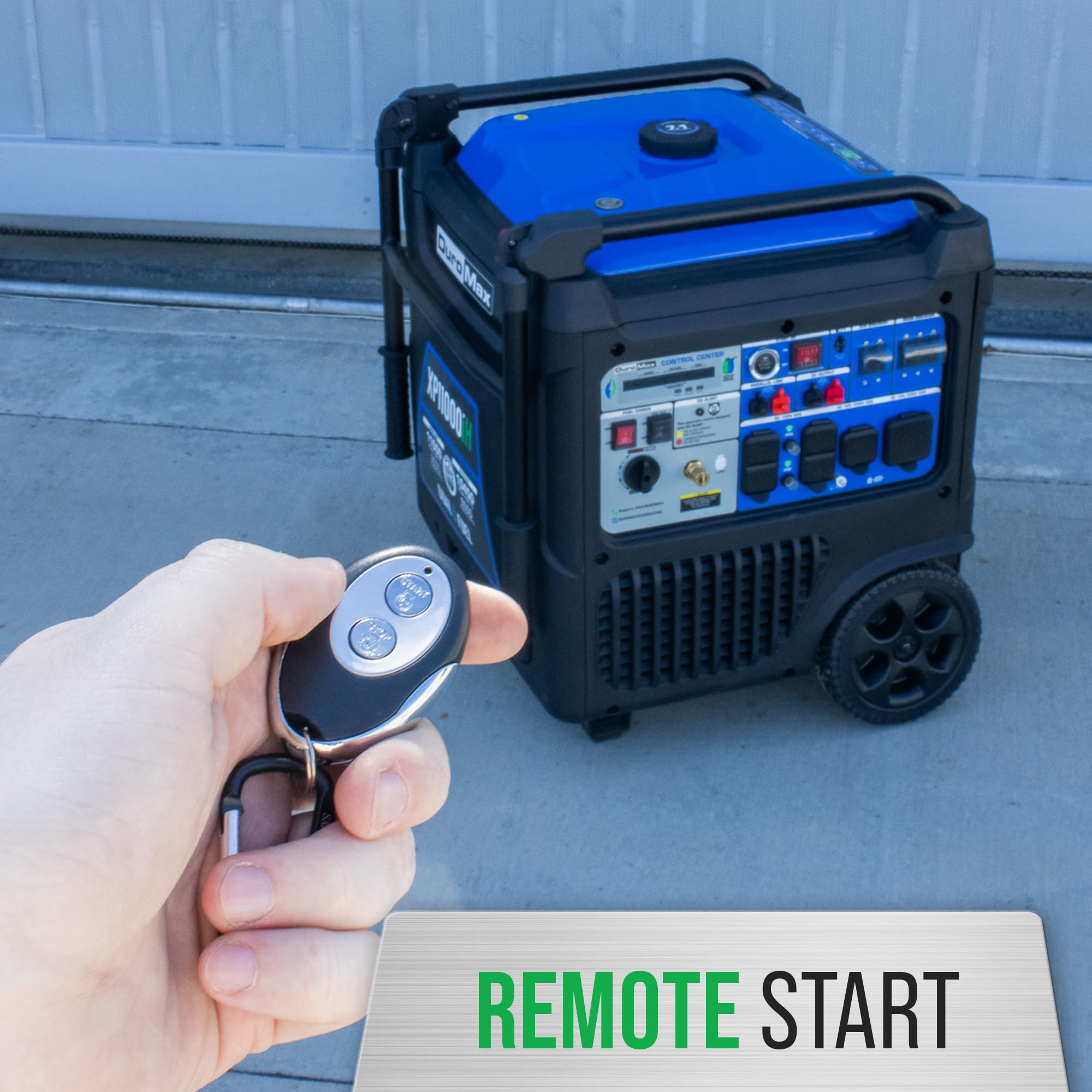 DuroMax XP2300iH 2,300-Watt Dual Fuel Portable Digital Inverter Generator - Gas & Propane, RV & Emergency Ready Gronata