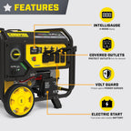 Champion Power Equipment 11,500-Watt Electric Start Dual Fuel Home Backup Portable Generator with Free 3-Year Warranty Gronata