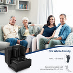 COMFIER 2 in 1 FSA Foot Massager Machine,HSA Shiatsu Foot and Calf Massager with Heat,Kneading,Vibration,Compression Massagers for Feet Health,Plantar Fasclitis,Father‘s Day Gift for Dad Gronata