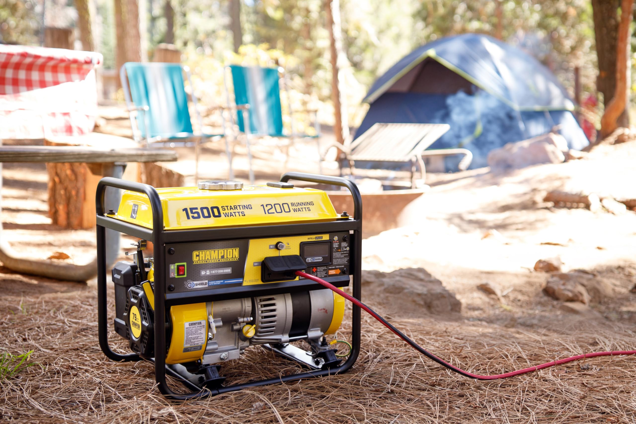 Champion Power Equipment 1500-Watt Portable Generator with Free 3-Year Warranty Gronata