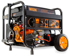 WEN 4,750-Watt 120V/240V Dual Fuel Portable Generator with Wheel Kit and Electric Start (DF475T) Gronata
